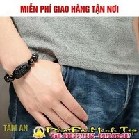 Vòng Tay  phật bản mệnh tuổi Ngọ ( phật bản mệnh đại thế chí bồ tát ) Đá Tự Nhiên