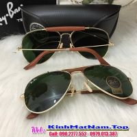 Kính rayban cầu da ( Bán Kính Râm Chống Chói Giá Rẻ Hà Nội)